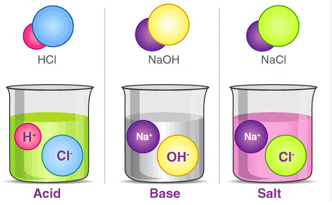 अम्ल क्षार एवं लवण