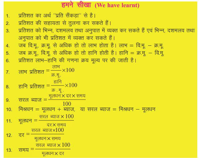 प्रतिशतता कक्षा 7 गणित - TEACHER'S KNOWLEDGE & STUDENT'S GROWTH