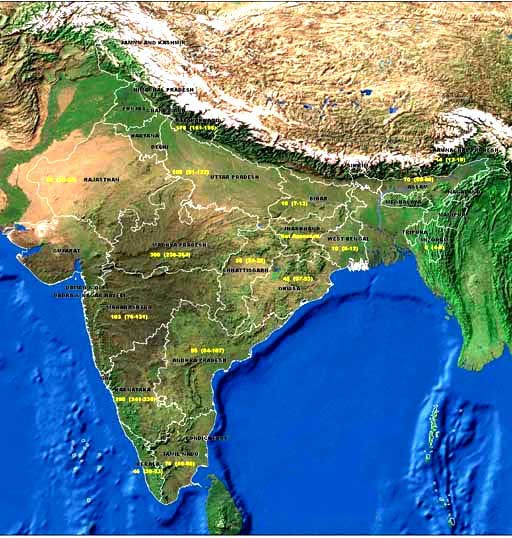 भारत : जलवायु, वनस्पति तथा वन्य प्राणी कक्षा 6 भूगोल - Notes of important topics