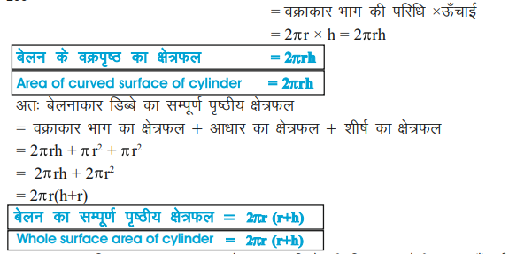 क्षेत्रमिति-3 (परिमाप) कक्षा 8 गणित - Notes of important topics